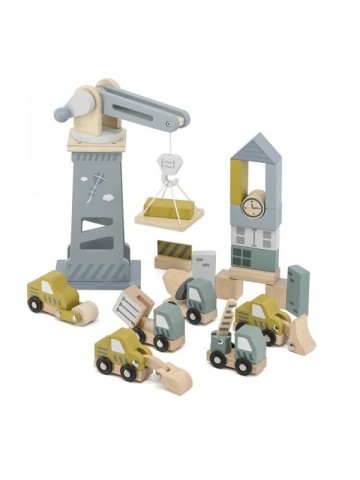 Label label construction site