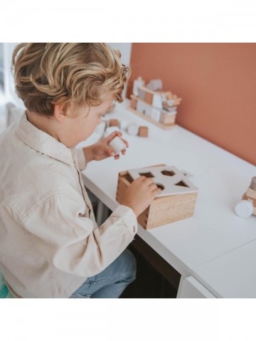 Label label shape sorting box nougat 2