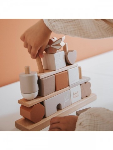 Label label stacking blocks nougat 4