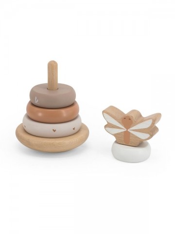 Label label stacking rings balance nougat