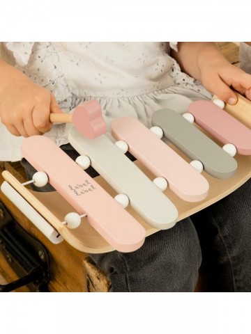 Label label xylophone pink 1