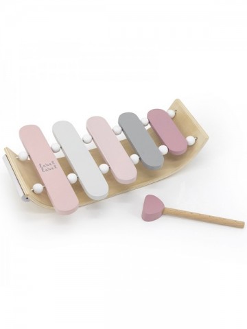 Label label xylophone pink