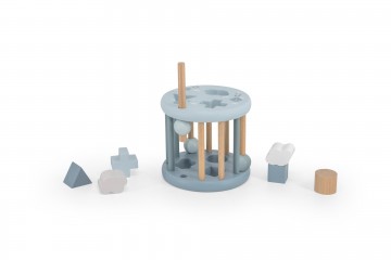 Shape sorting wheel   blue 1