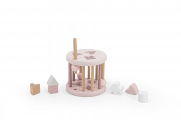 Shape sorting wheel   pink 1