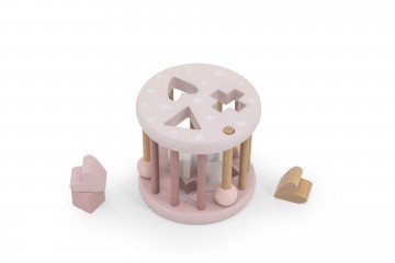 Shape sorting wheel   pink 2