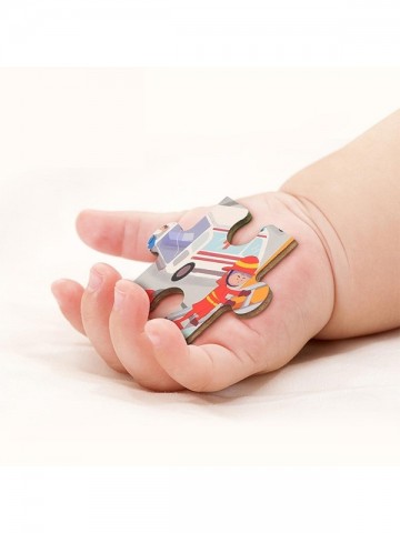 Topbright wooden puzzle fire fighting 2