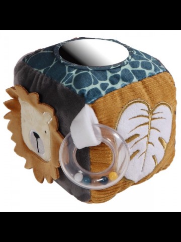 Tryco plush activity cube jungle 1