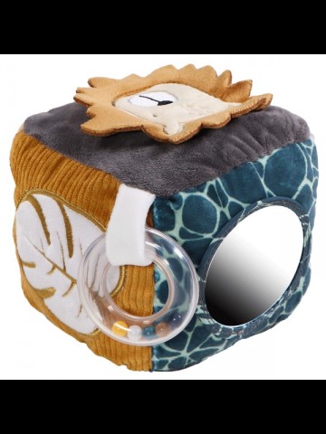 Tryco plush activity cube jungle 5