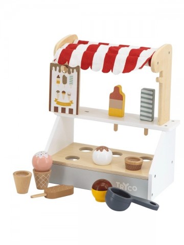 Tryco wooden ice cream cart 3